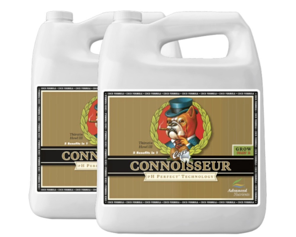 Advanced Nutrients 4-Liters Connoisseur Grow Coco A+B Complete Set