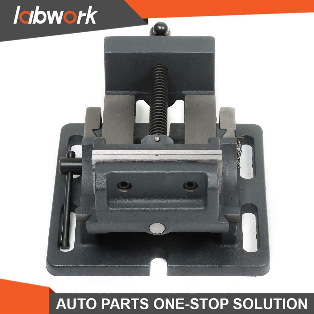 Labwork 4.25" Industrial Strength Benchtop and Drill Press Tilting Angle Vise