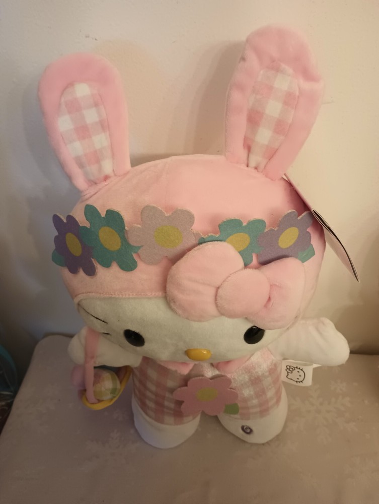 Hello Kitty Easter Animated Musical Side Stepper Greeter Set Of 2