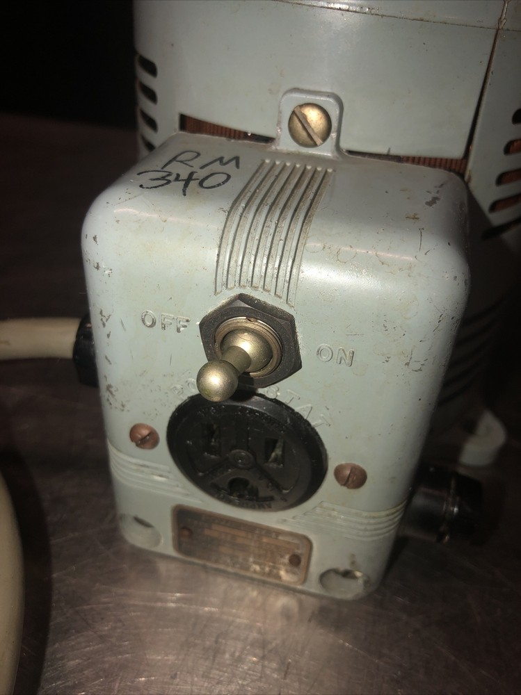 POWERSTAT Model 116 Variable AutoTransformer Input 120V Output 0-140 SUPERIOR #2
