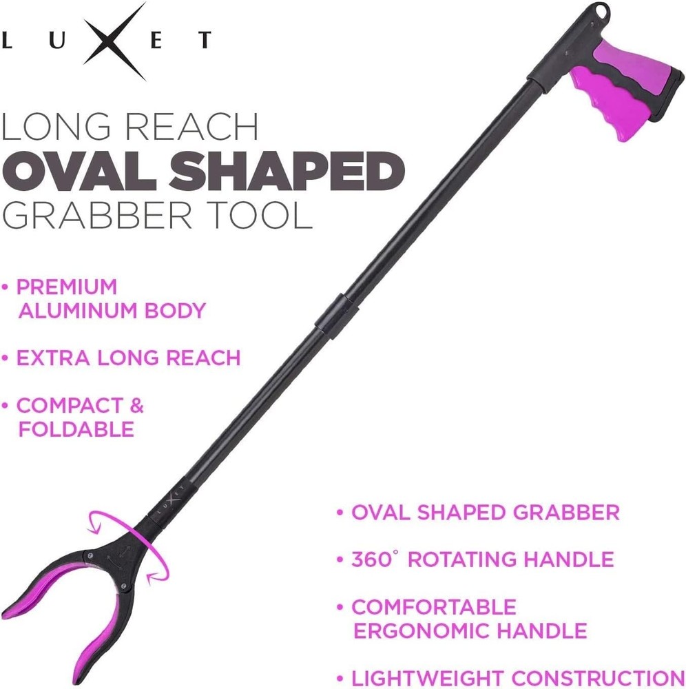 Strong Grip Magnetic Tip Grabber Tool - Lightweight 2 Pack