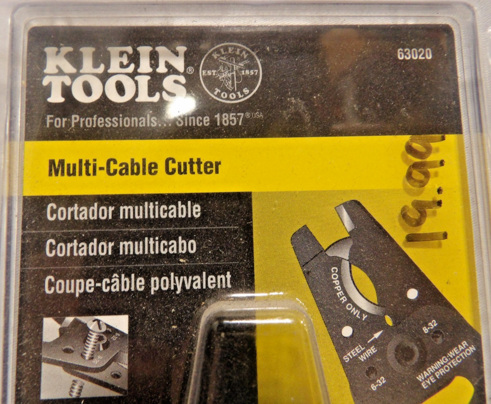 Klein tools-Wire stripper/cutter #11046 & Multi Cable Cutter #63020