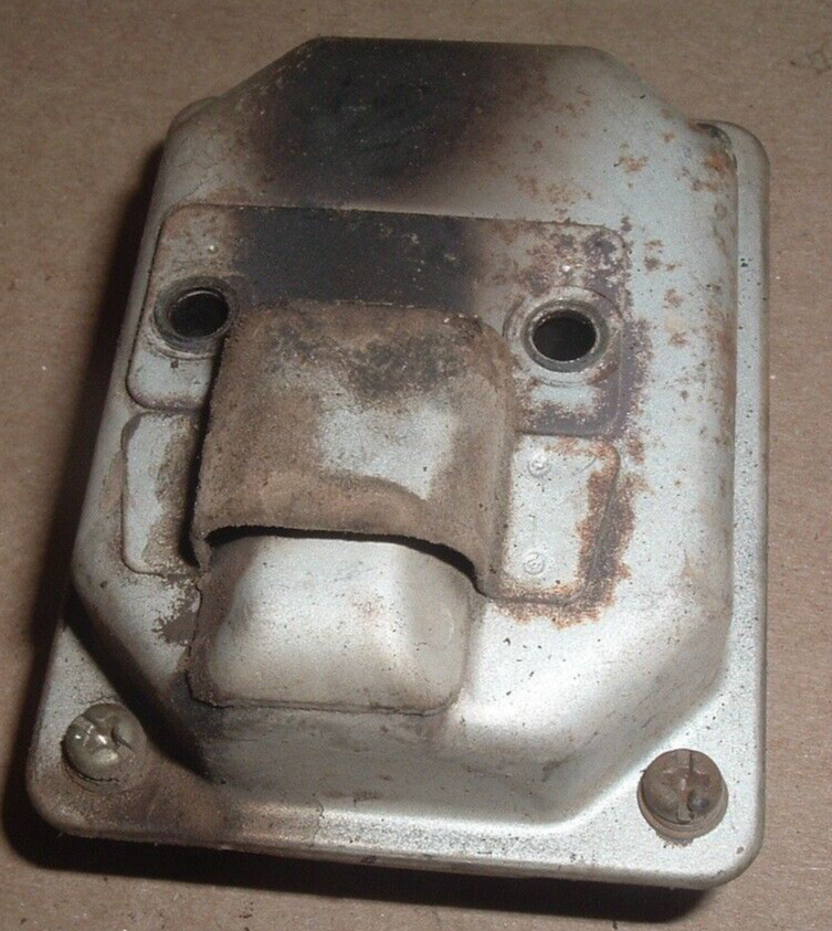 Muffler from Mantis SV-2AE Tiller Cultivator