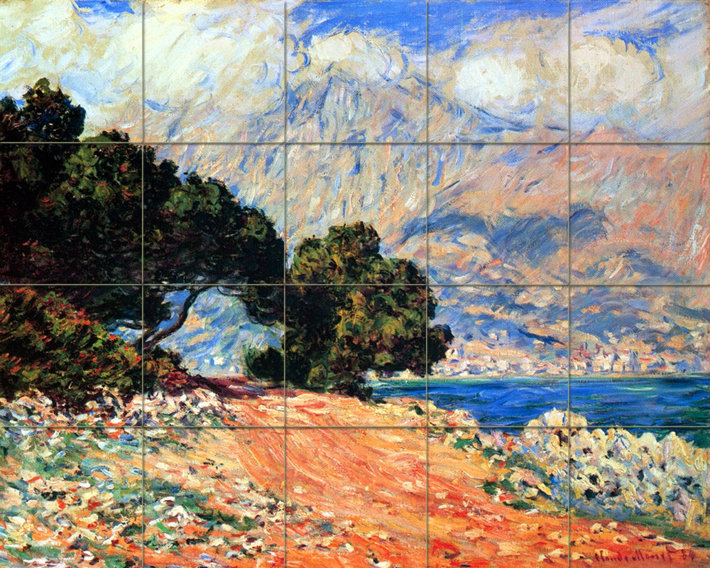 Art Mural Ceramic Monet Backsplash Bath Tile #119