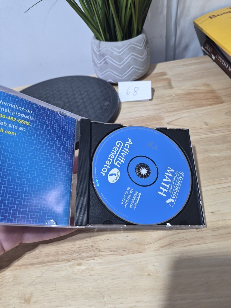 Middle School Math Activity Generator CD-ROM - McDougal Littell