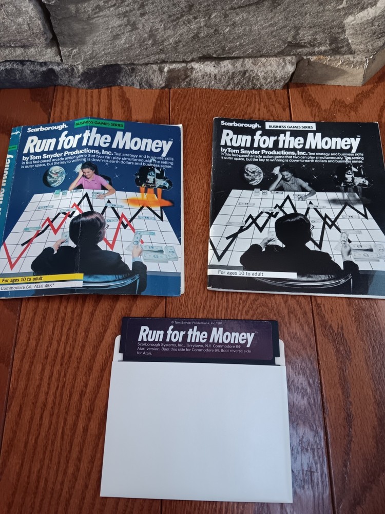 Commodore 64 Run For The Money Computer Software Tested/Works