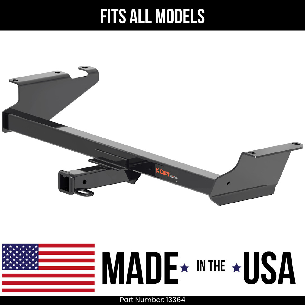 For 2011-2020 Dodge Grand Caravan Trailer Hitch Curt 13364 2" Tow Receiver New