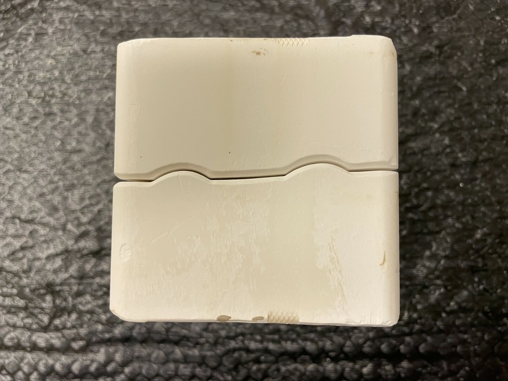 VINTAGE ALBERTA CERAMIC MOLD #1246 TREE ON SLED