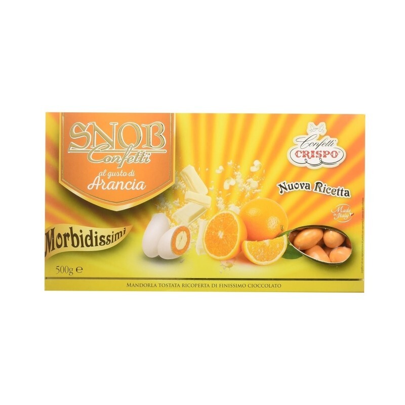 CRISPO SNOB ORANGE CONFETTI ORANGE COLOR 500 GR.