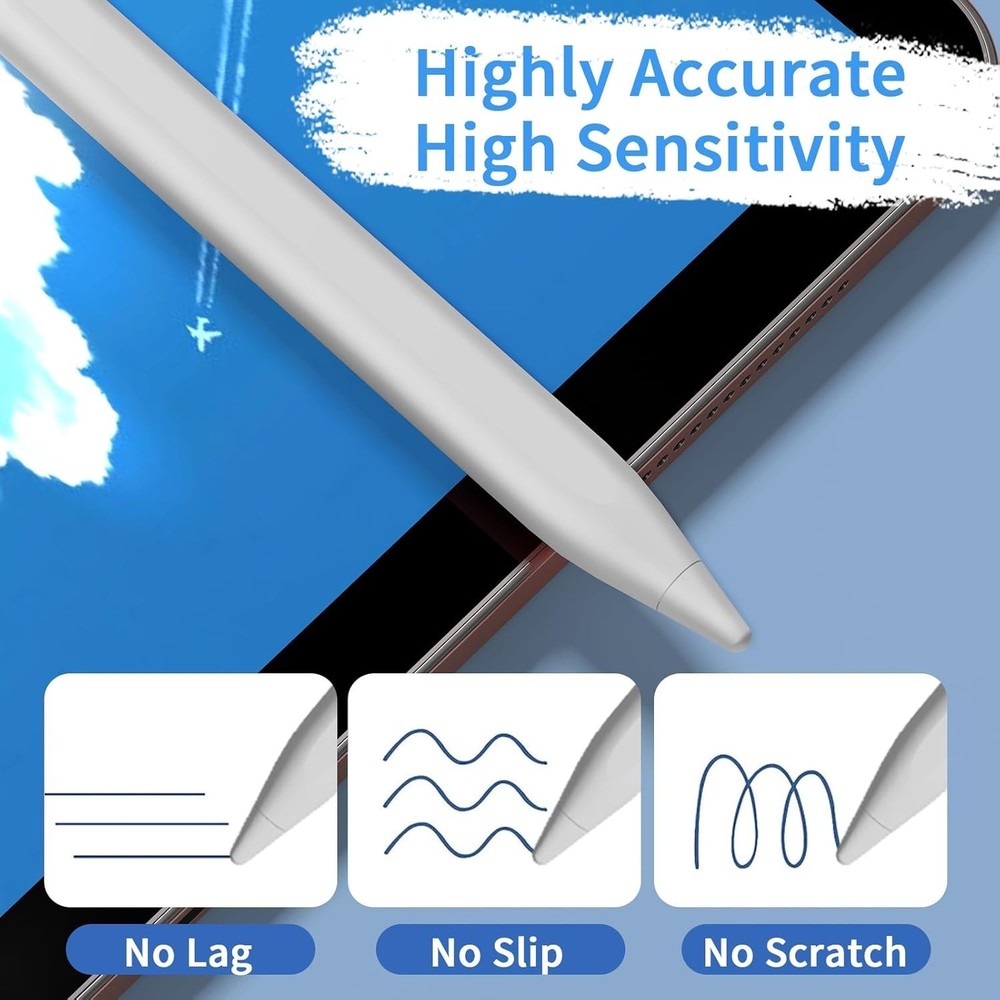 Stylus Pen for Touch Screens, White