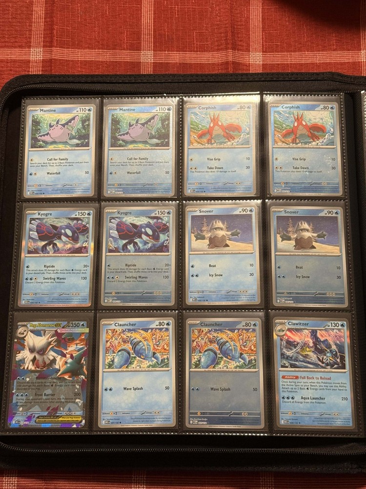 Mega Evolution 100% Base Set w/Binder