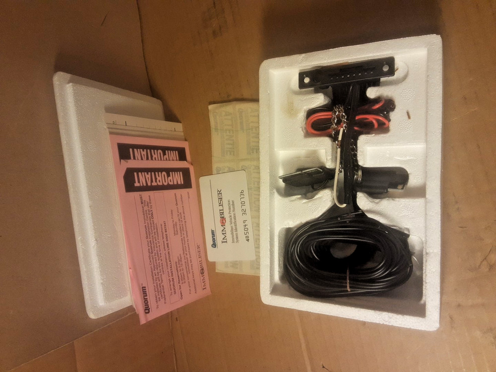 VINTAGE QUORUM AUTO IMMOBILISER 4660, BOXED