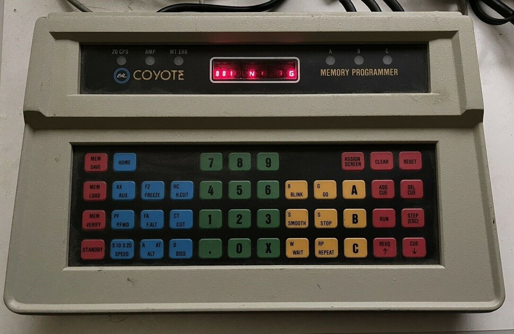 Vintage AVL Coyote Memory Programmer Console