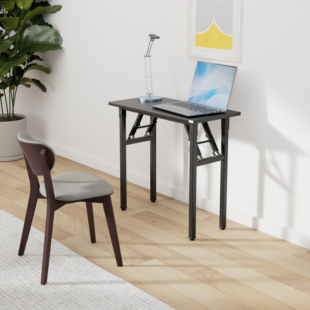 Need Folding Desk - 31 1/2" No Assembly Foldable Small Computer Table,Sturdy ...