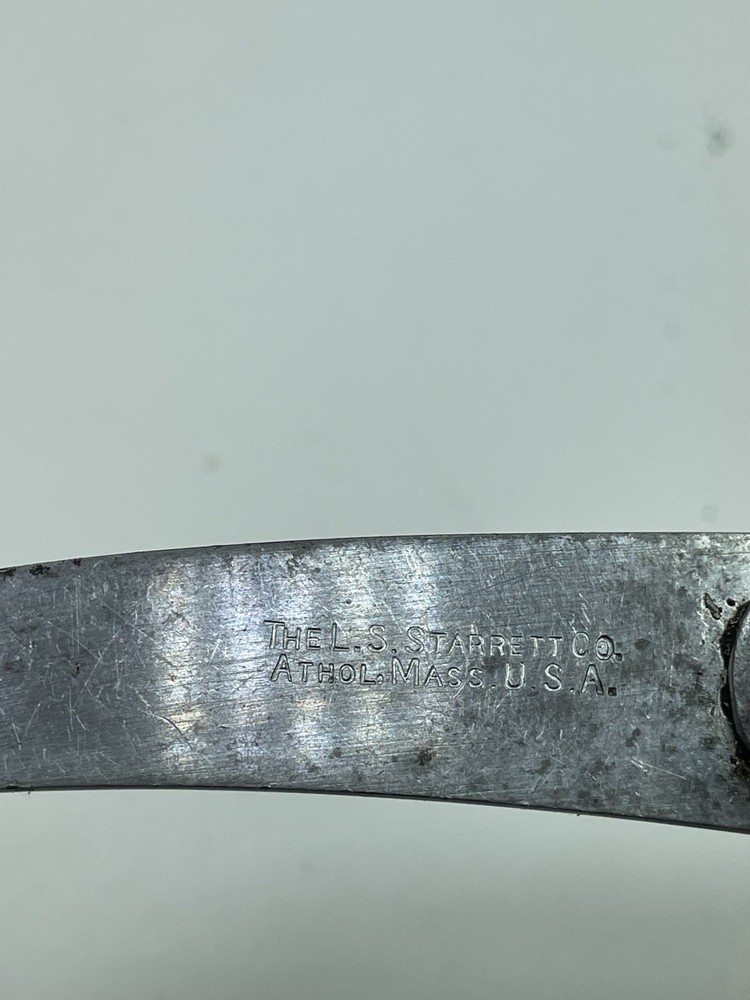 L.S. Starrett Co. Outside Lock Joint Caliper