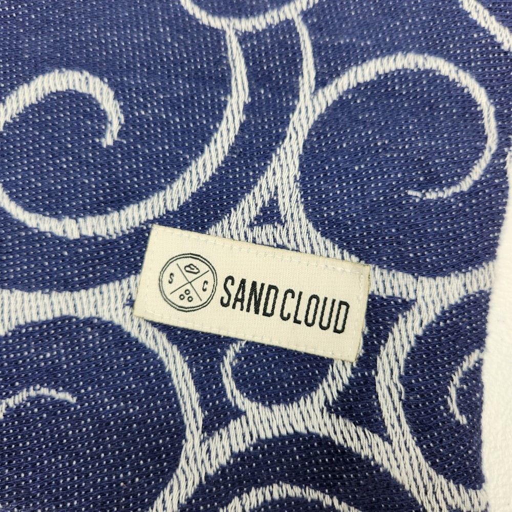 Sandcloud Blue Pouch Bag with Drawstring