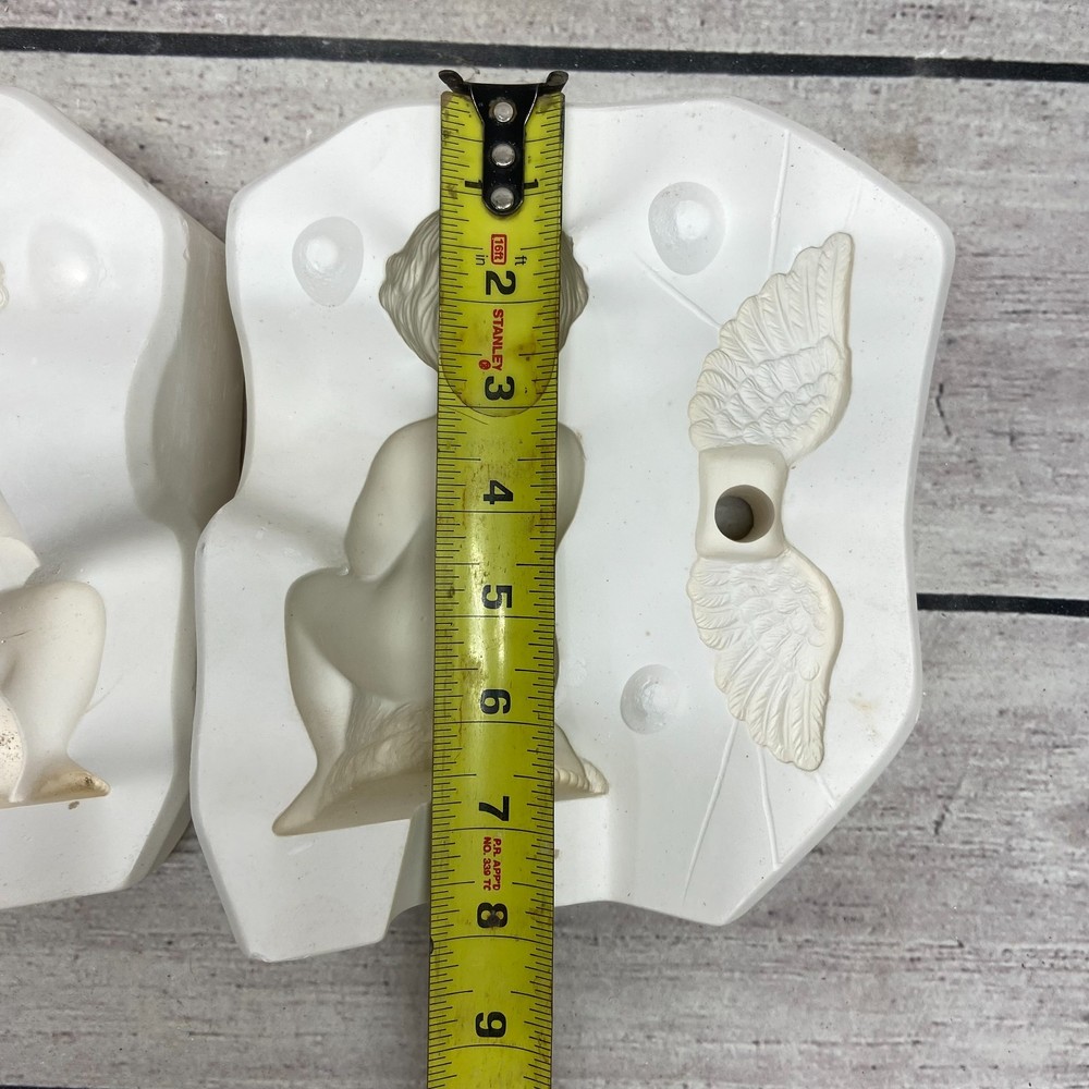 1990 Scioto Ceramic Casting Mold Small Cherub Fountain #S-2017