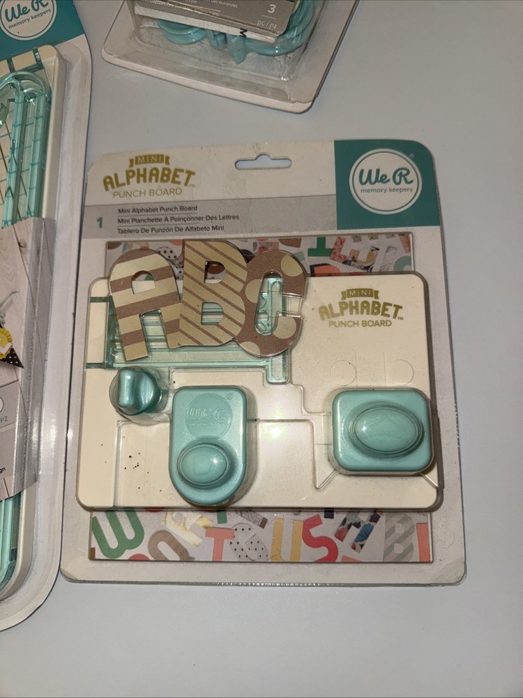 We R Memory Keepers Banner, Alphabet, Pom Pom Maker Bundle All New