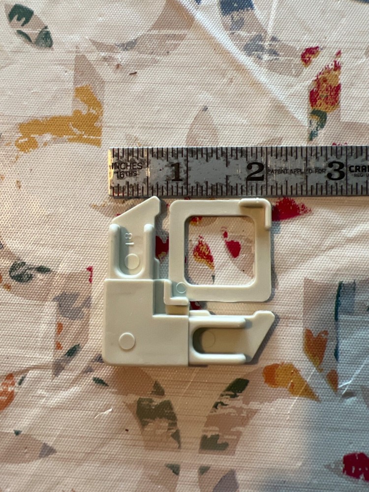 Square Cut With Lift Tab Plastic Screen Frame Corner 5/16”x3/4”