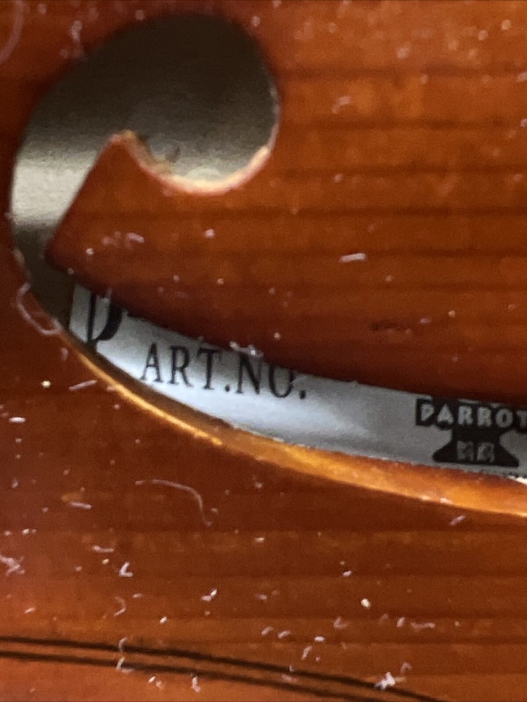 Parrot | Art No. 19 | Violin With Case