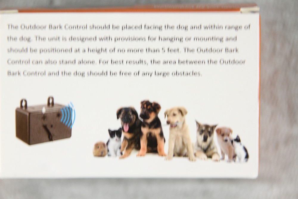 Ultrasonic Dog Barking Deterrent