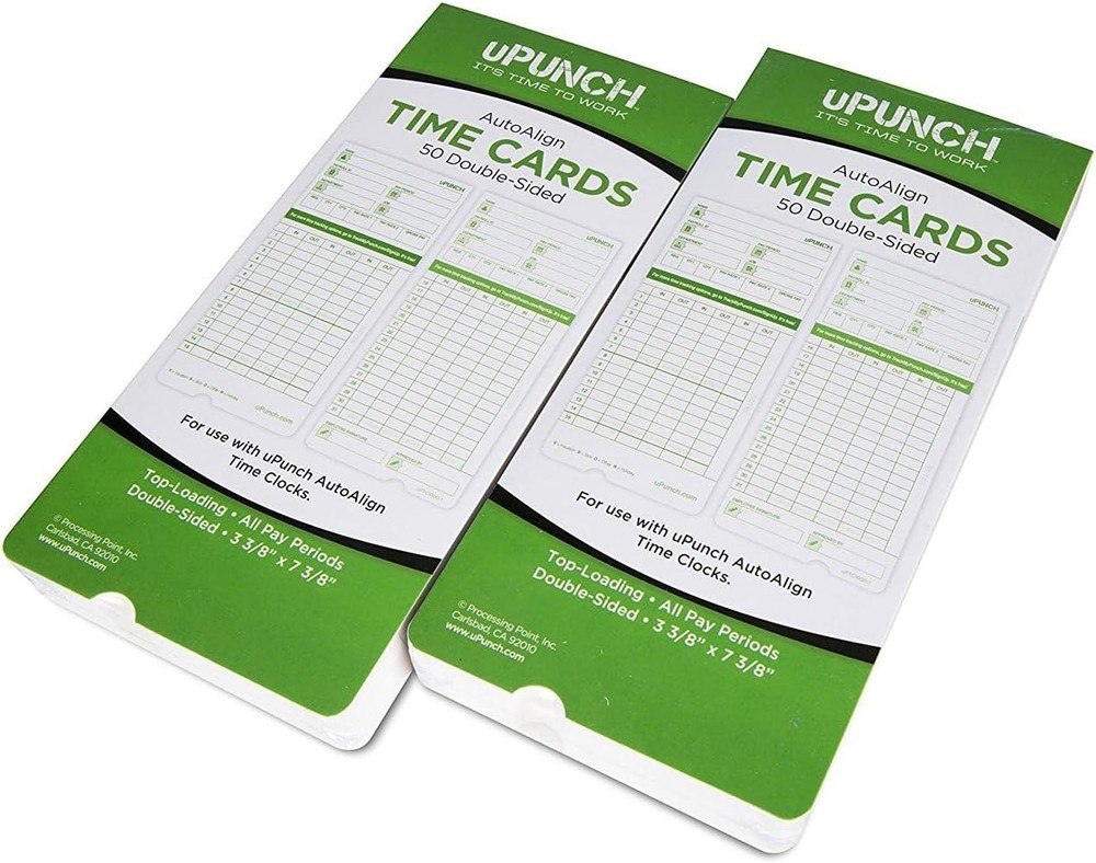 100 Time Cards for HN3000
