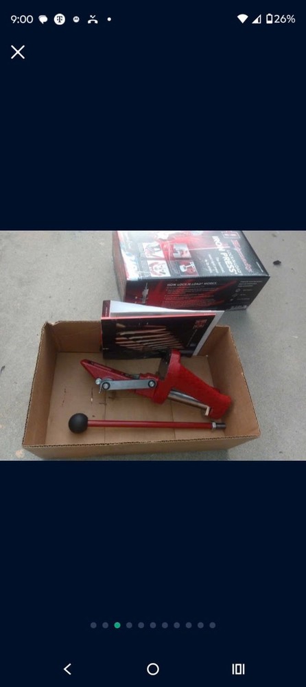 Hornady Reloading press 6.5mm Creedmoor