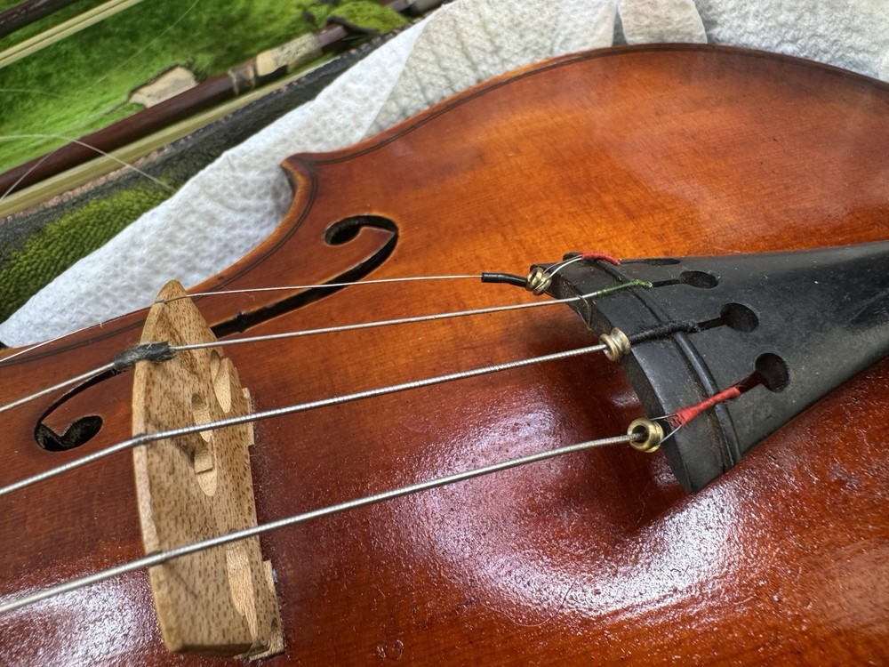 German Stradivarius Copy Violin With Case