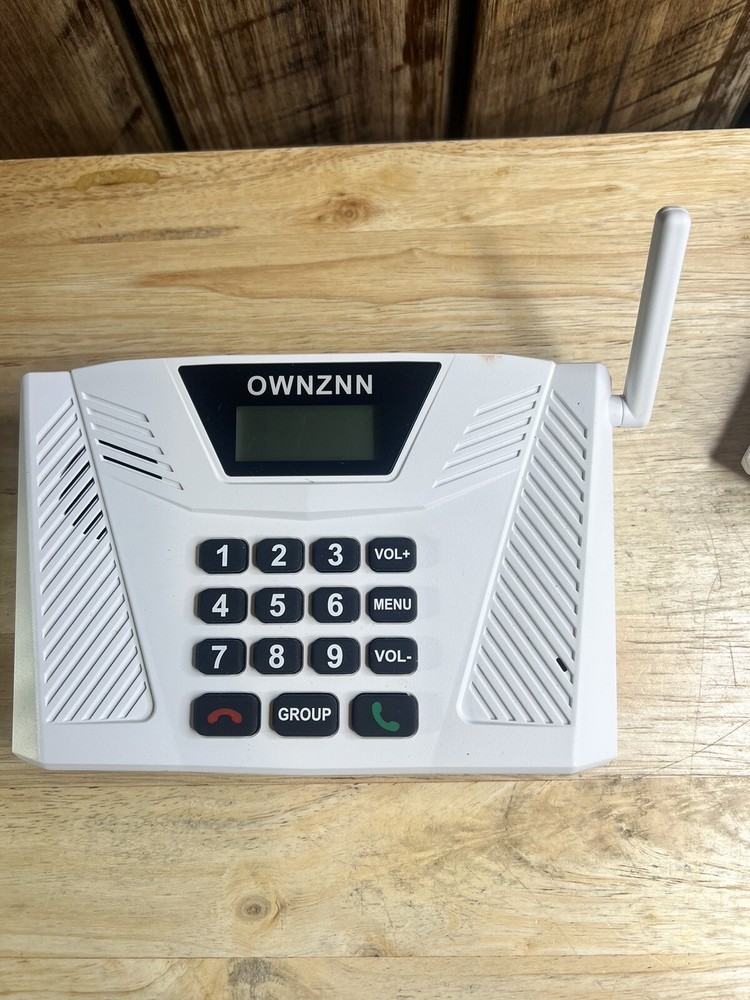 OWNZNN Intercom Wireless Wall Unit NO POWER CORD