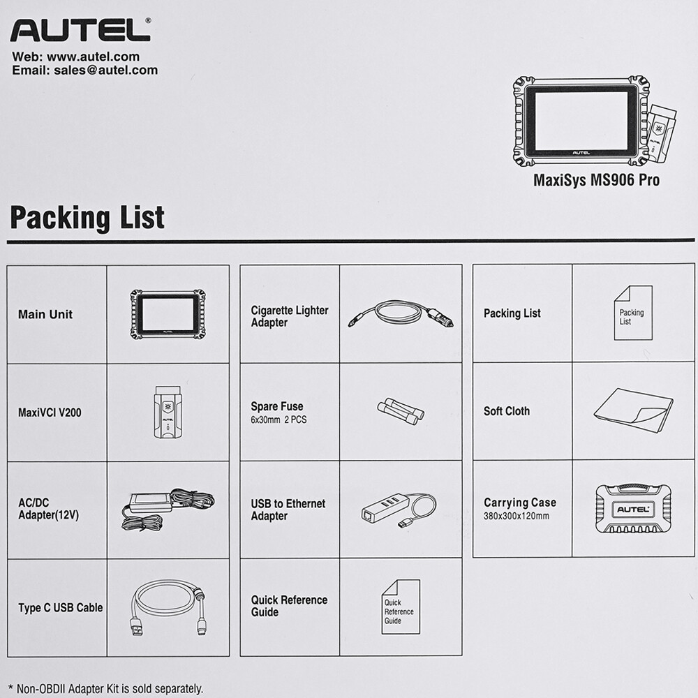 2024 Newest Autel MaxiSys MS906 Pro Coding Full System Diagnostic Scanner Tool