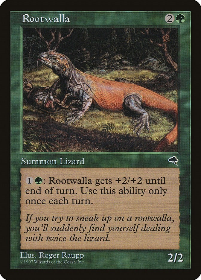 Rootwalla Tempest 252 MTG MP