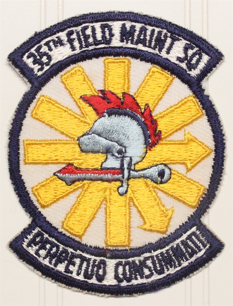 USAF Air Force Patch: 35th Field Maintenance Squadron