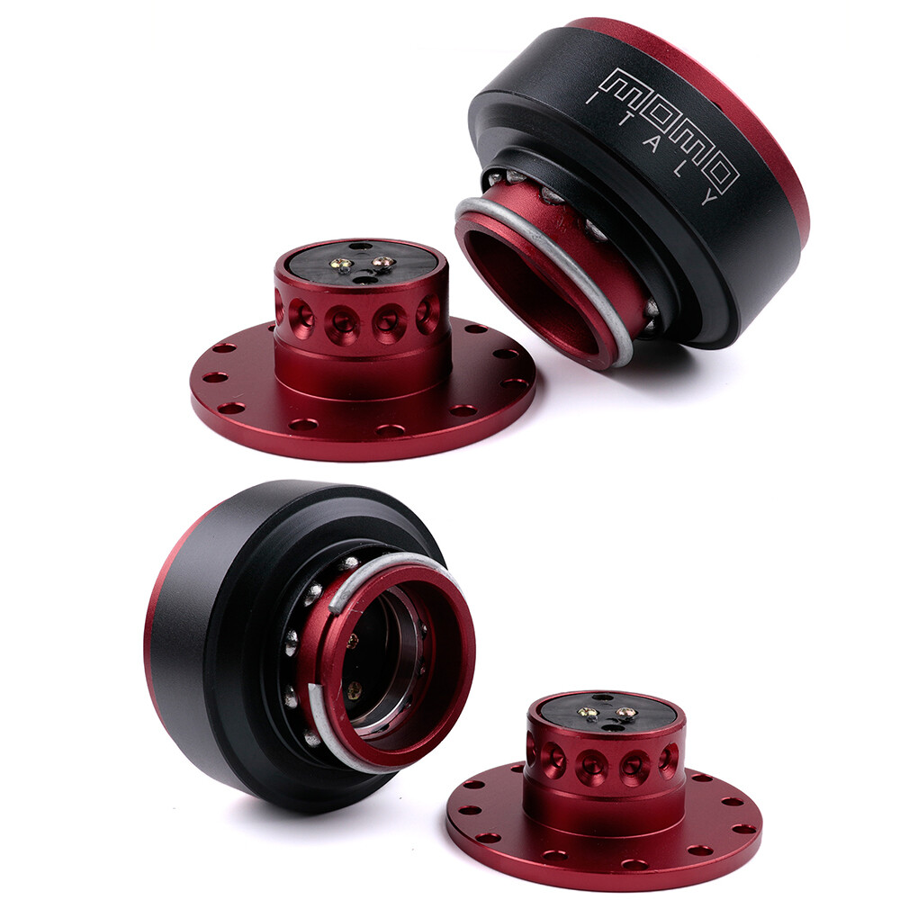 MOMO Universal Car Steering Wheel Quick Release Hub Adapter Snap Off Boss Kit RE