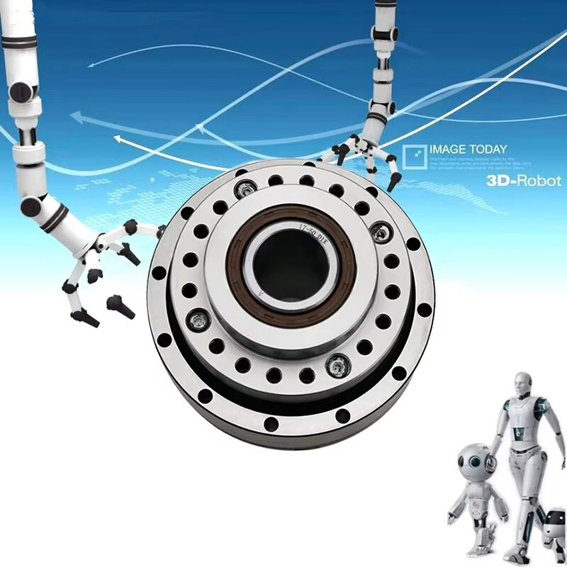Hollow Type Harmonic Drive Precision Gear Harmonic Reducer 30 Arcsec Robot Arm