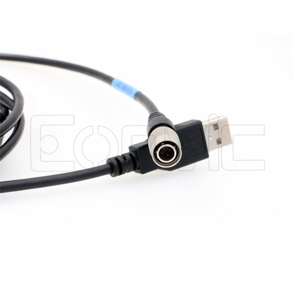 Trimble 5600 Geodimeter Hirose 4-pin USB Data Cable to PC