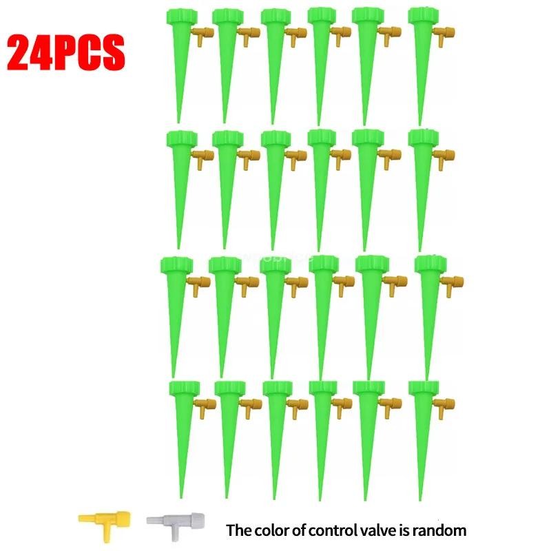 AUTOMATIC DRIP IRRIGATION SYSTEM FOR PLANTS ADJUSTABLE WATERING SPIKES BOTTLE