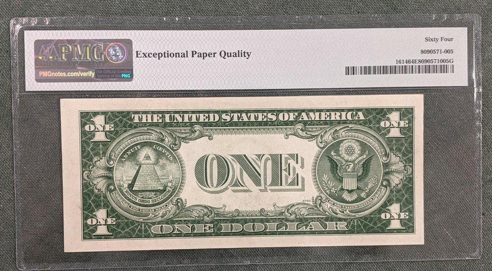 1935-E $1 Silver Certificate INVERTED PRINTING ERROR EXCEEDINGLY RARE FREE SHIP