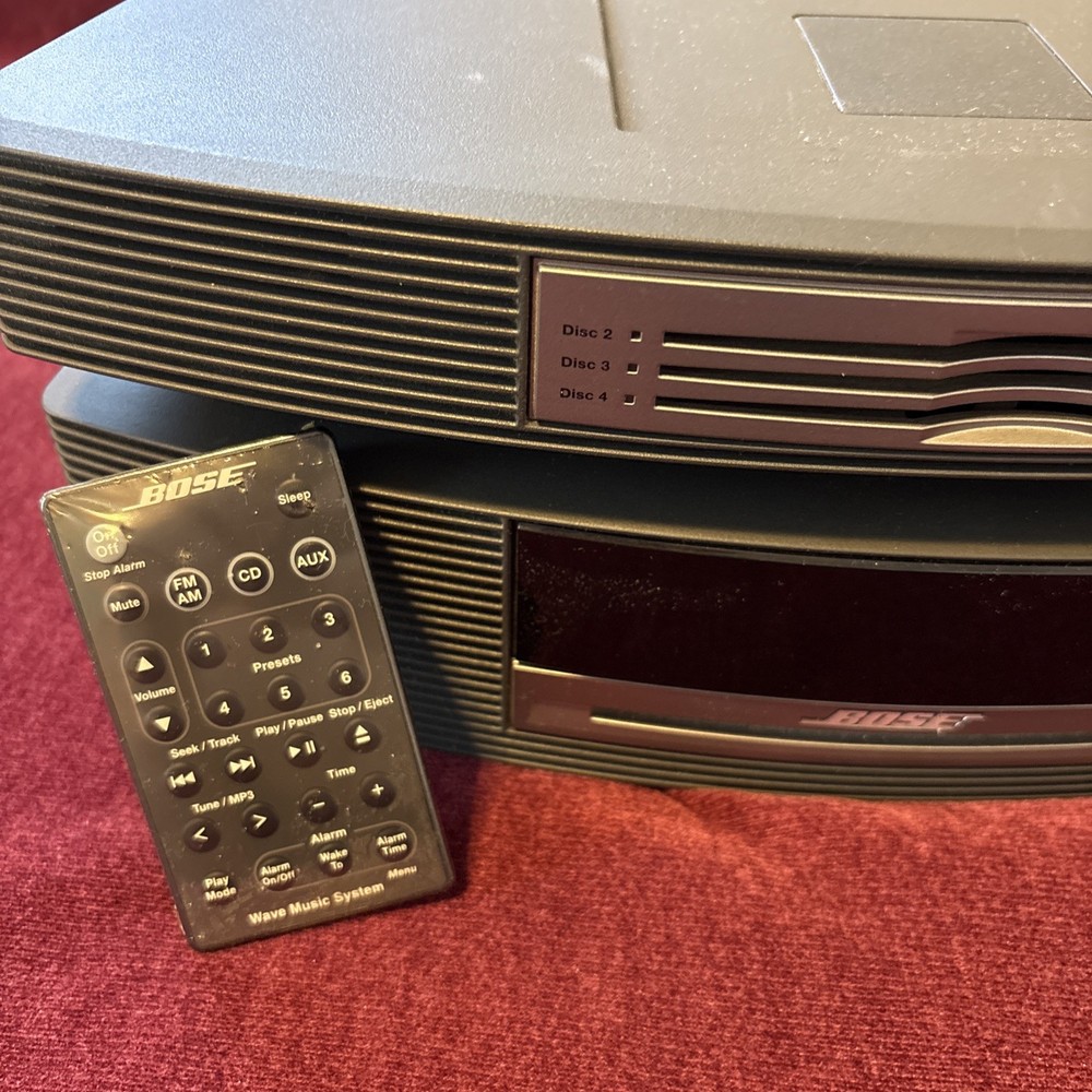 Bose Wave Music System Bundle with Bose Wave Multi-CD Changer, Graphite Grey...