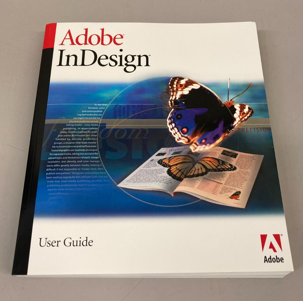Adobe InDesign 1.0 For Macintosh Full Version Big Box Apple Computer