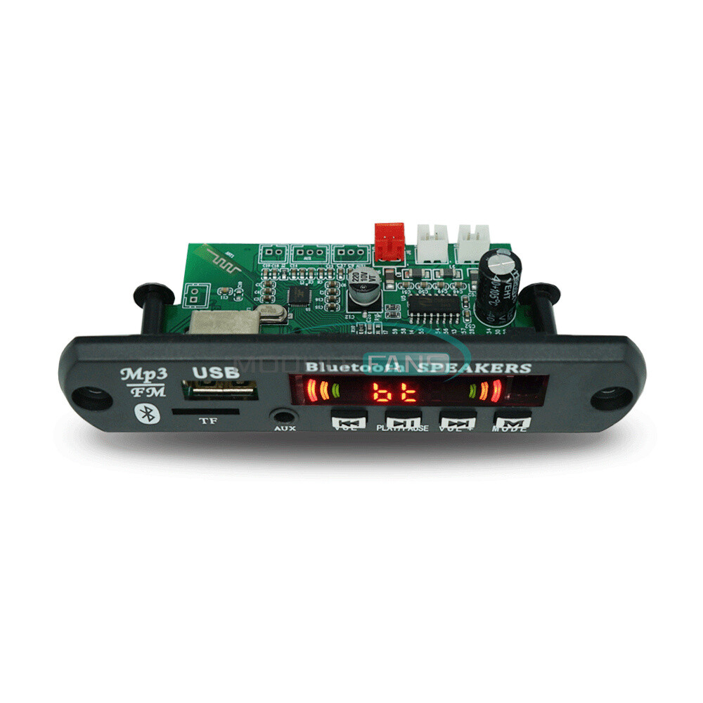 DC12V Car FM Bluetooth MP3 Sound Card Decoder Board With Radio FM Function