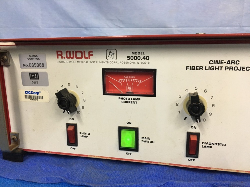 R. Wolf Cine-Arc Fiberlight Projector 5000.40