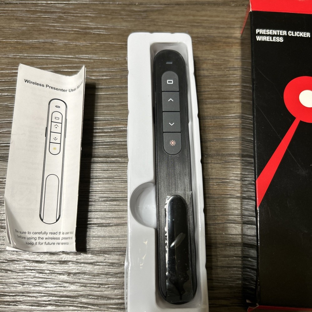 Wireless Dino fire Presenter Power Point Presentation Laser Pointer Clicker Pen