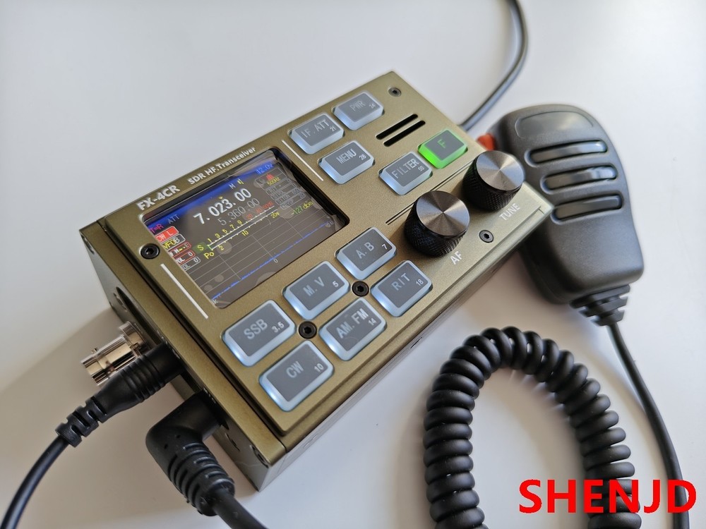 FX-4CR-2 Third Generation SDR HF Transceiver 1-20W Support USB/LSB/CW/AM/FW Mode