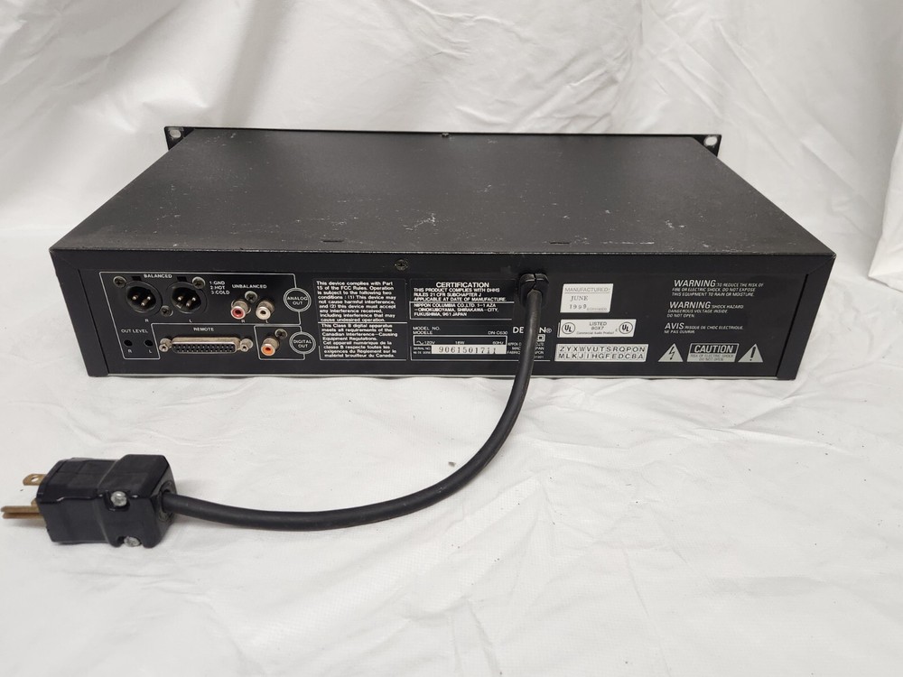 Denon DN-C630 Professional Single CD Player AS IS UNTESTED