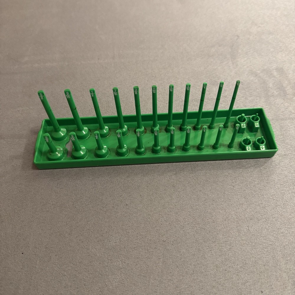 Matco SAE Socket Tray - Green - SH14FG