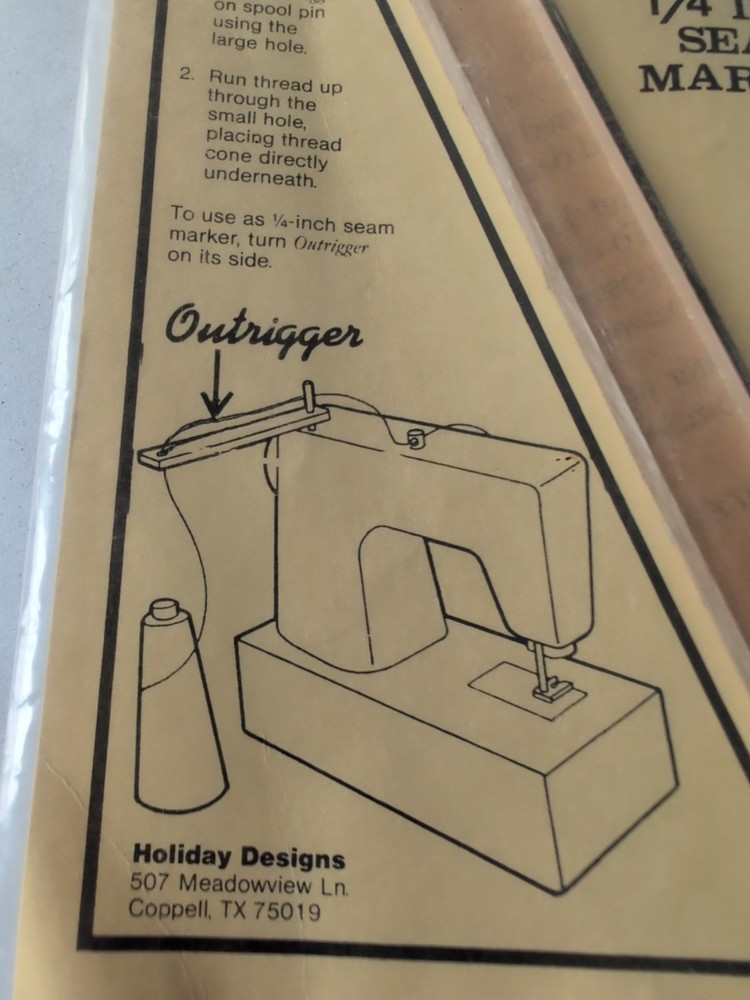 Cone Thread Guide Seam Marker