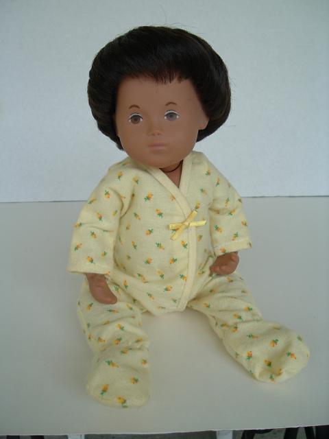 PATTERN FOR SASHA TODDLER/BABY FOOTED SLEEPER -B-10