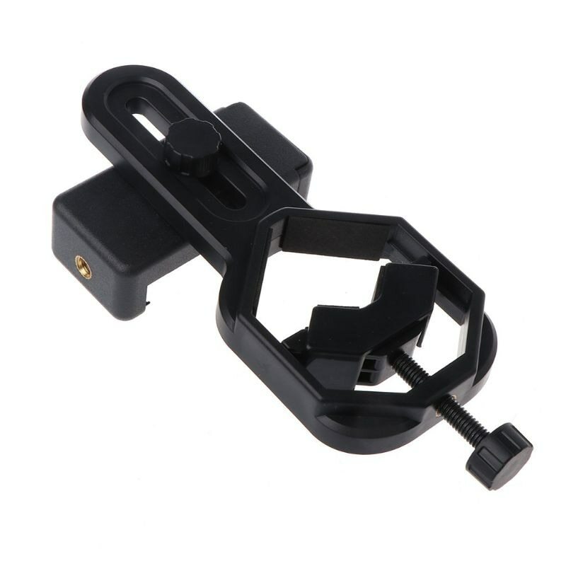 Universal CellPhone Clip Monocular Telescope Bracket Microscope Eyepiece Adapter