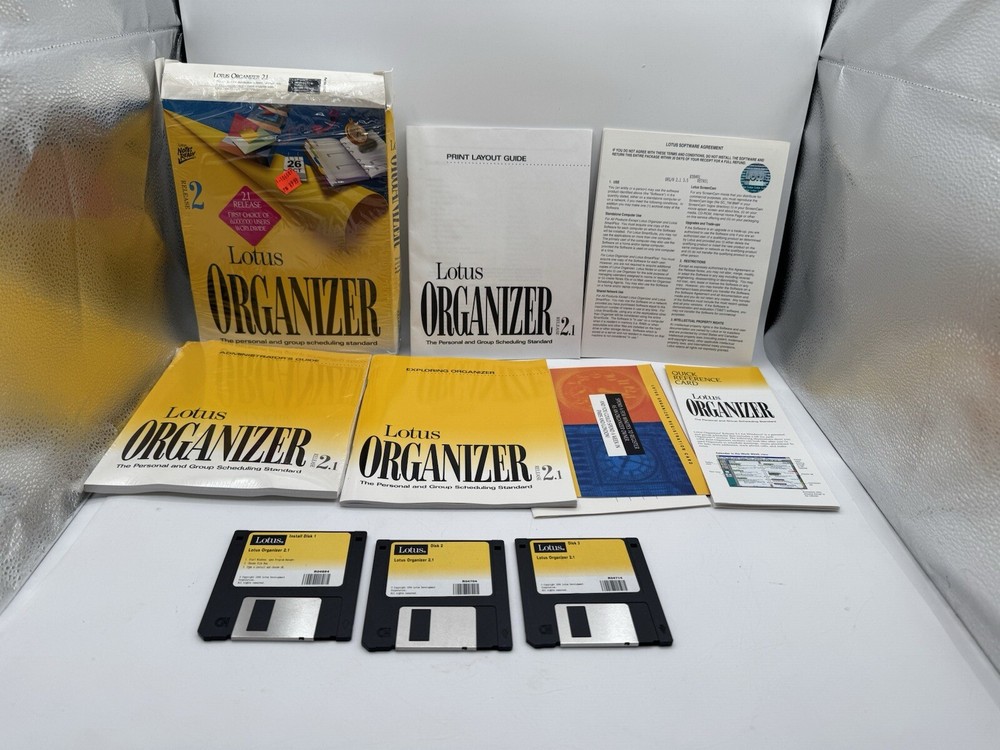 Lotus Organizer 2.1 Release Software The personal and group scheduling standard