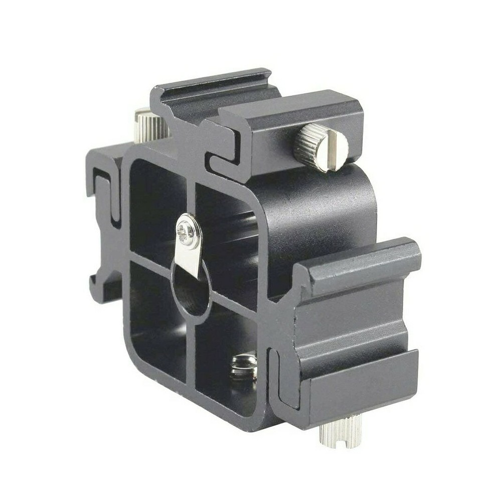 EXMAX 3 Triple Cold Shoe Mount Adapter Camera Flash Bracket